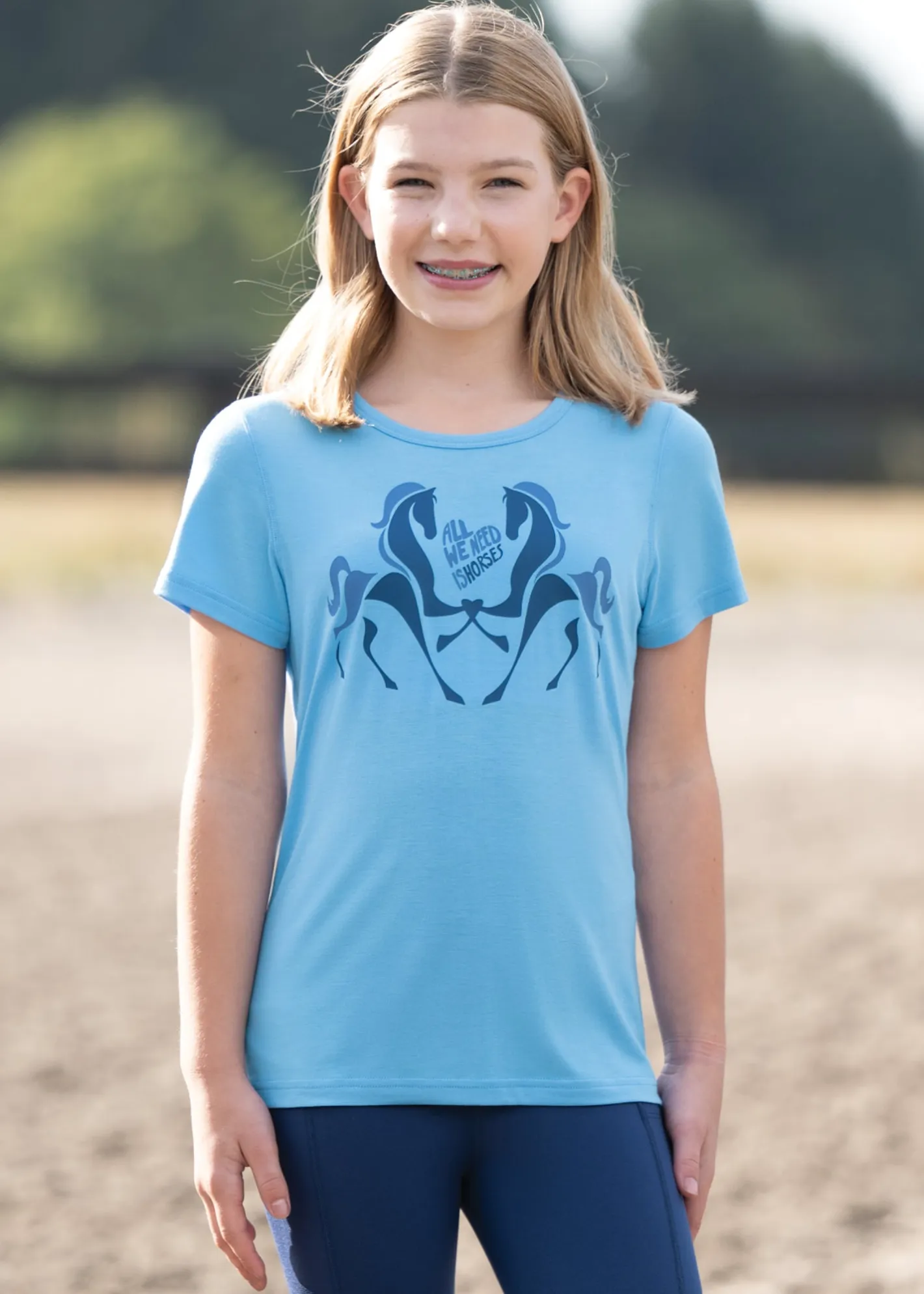 Kids KERRITS ® Kids’ All We Need Is Horses Tee