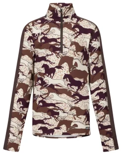 Kids KERRITS ® Kids’ Plush Printed Fleece Half-Zip Top