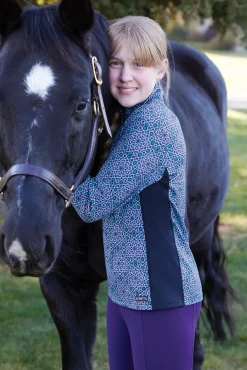 Kids KERRITS ® Kids’ Rail Side Quarter-Zip Tech Top