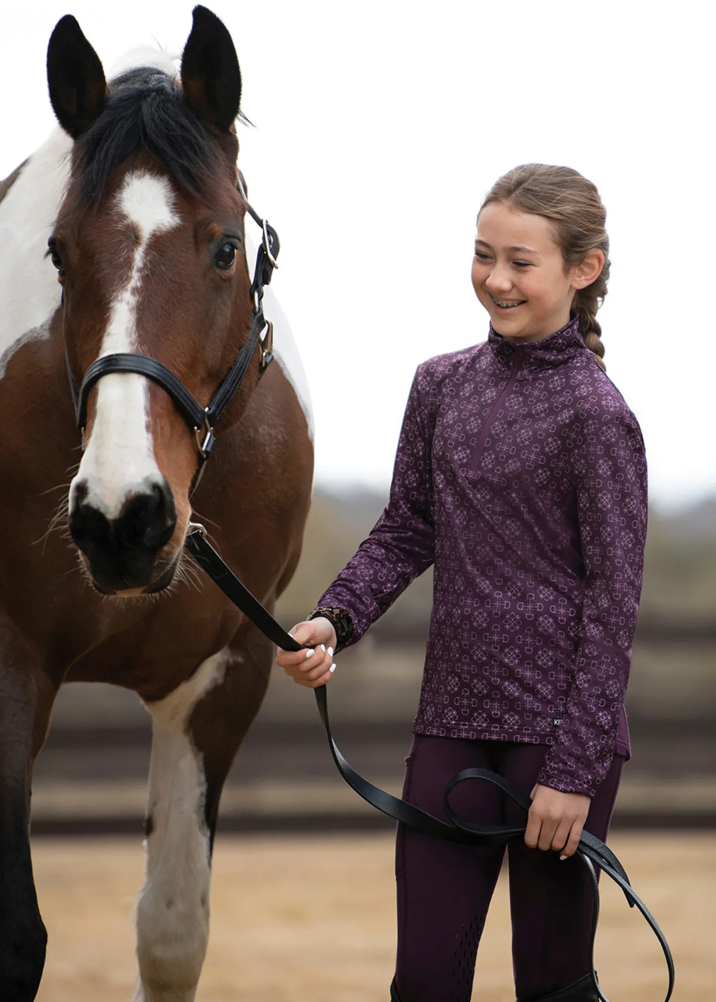 Kids KERRITS ® Kids’ Up Tempo Fleece Tech Top