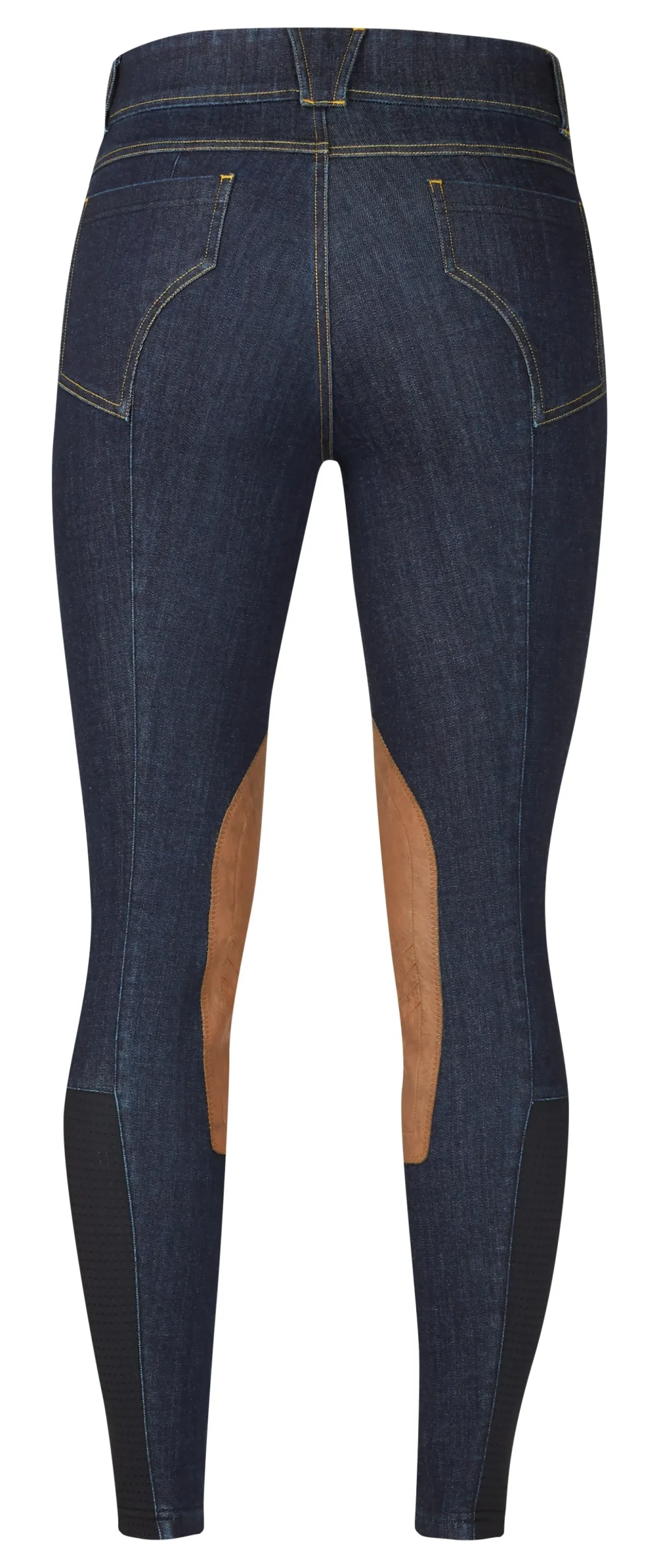 KERRITS ® Ladies’ Stretch Denim Knee-Patch Breech