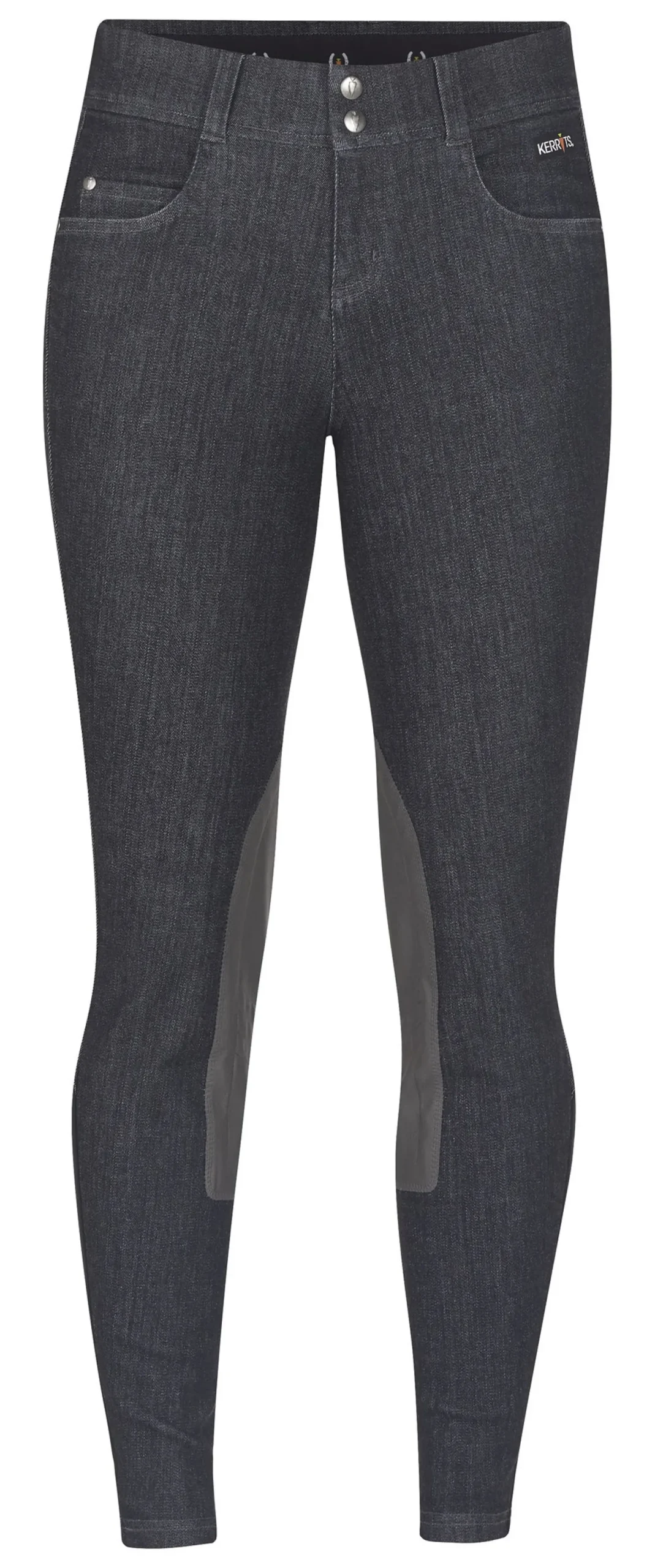 KERRITS ® Ladies’ Stretch Denim Knee-Patch Breech