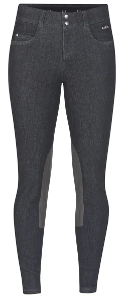 KERRITS ® Ladies’ Stretch Denim Knee-Patch Breech