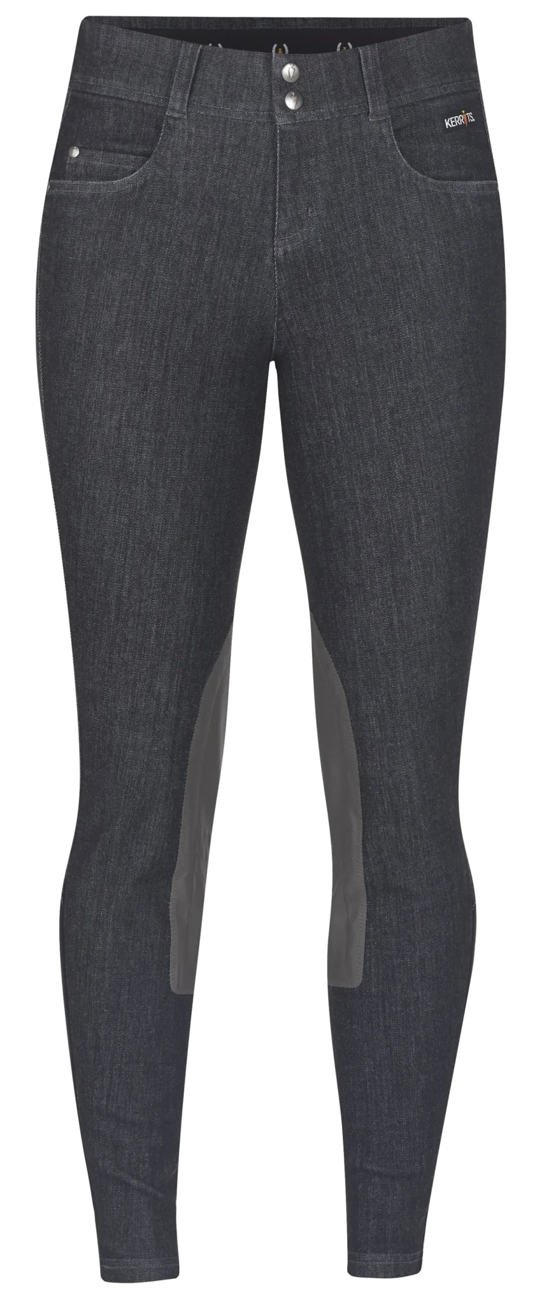 KERRITS ® Ladies’ Stretch Denim Knee-Patch Breech