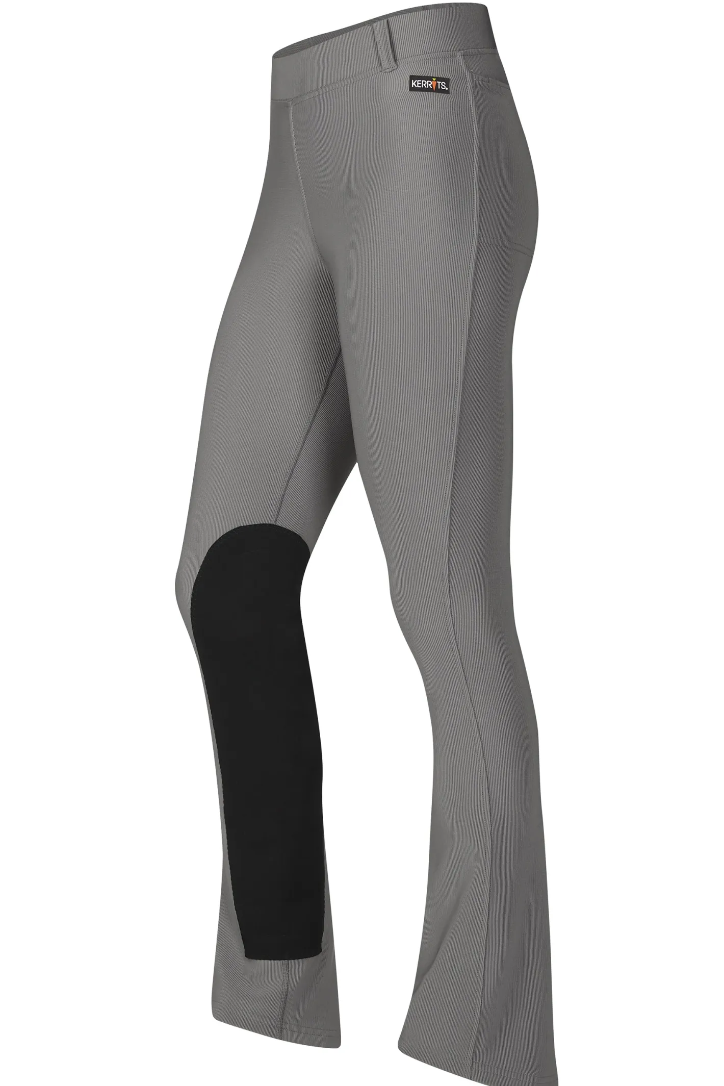 KERRITS Ladies’ Tall Microcord™ Bootcut Pocket Knee-Patch Breech