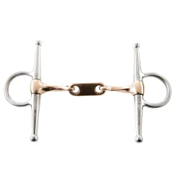 WEATHERBEETA Korsteel® Steel Twisted Copper Mouth Dr. Bristol Full Cheek Bit