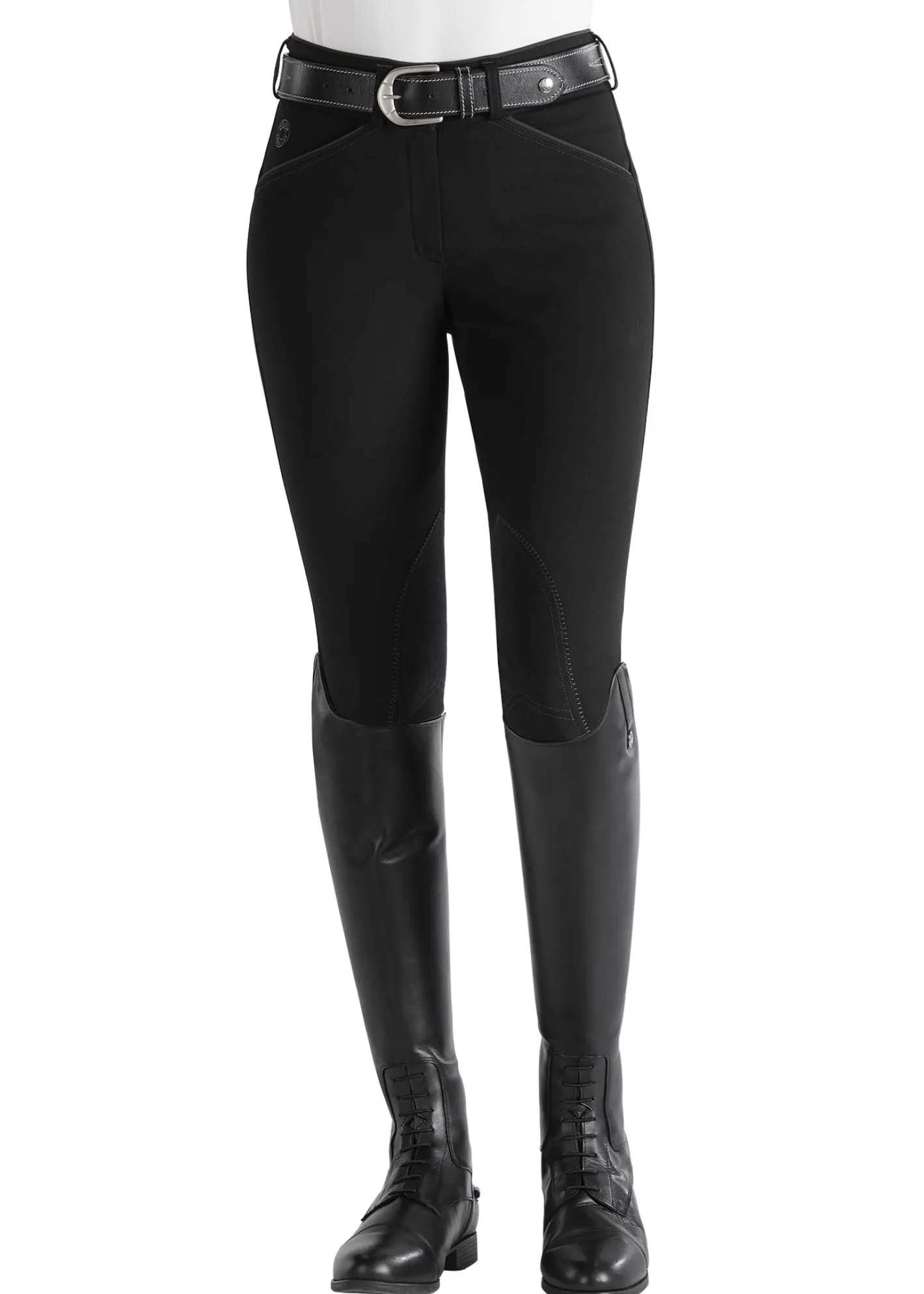 SUPERHOUSE Ladies’ Wellesley Classic Piped Knee-Patch Breech