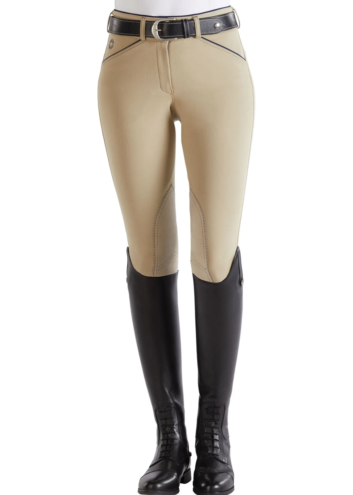 SUPERHOUSE Ladies’ Wellesley Classic Piped Knee-Patch Breech