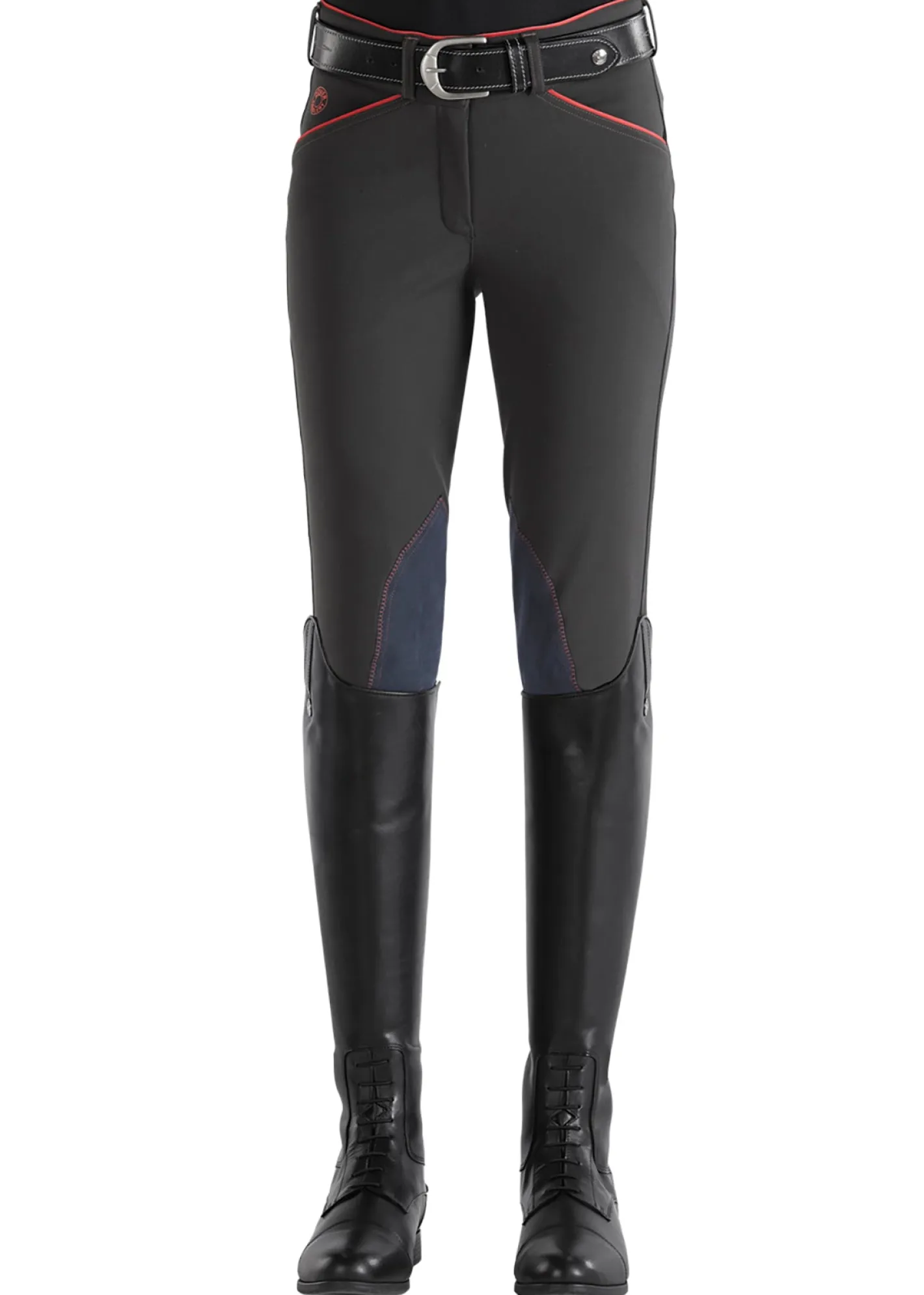 SUPERHOUSE Ladies’ Wellesley Classic Piped Knee-Patch Breech