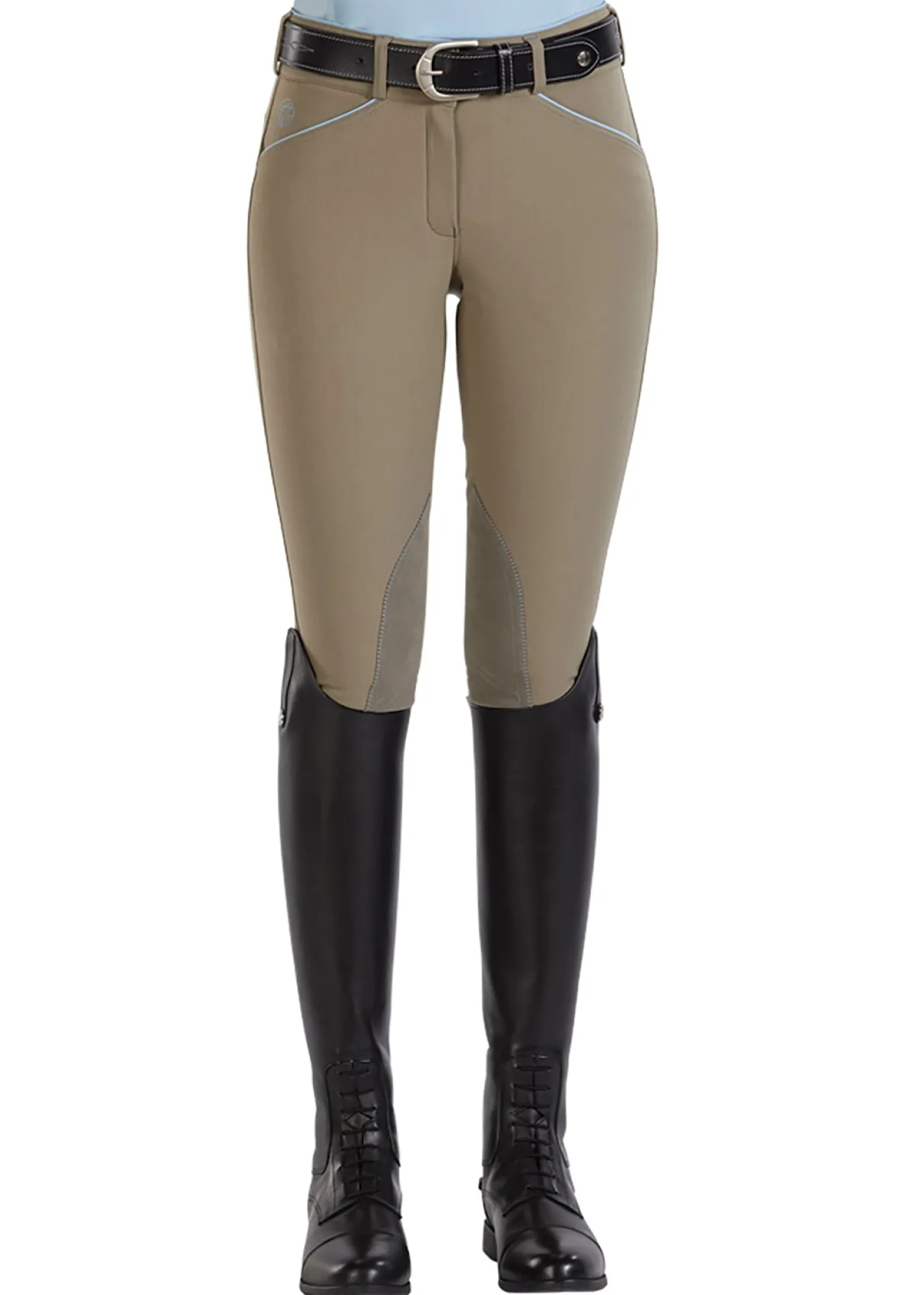SUPERHOUSE Ladies’ Wellesley Classic Piped Knee-Patch Breech