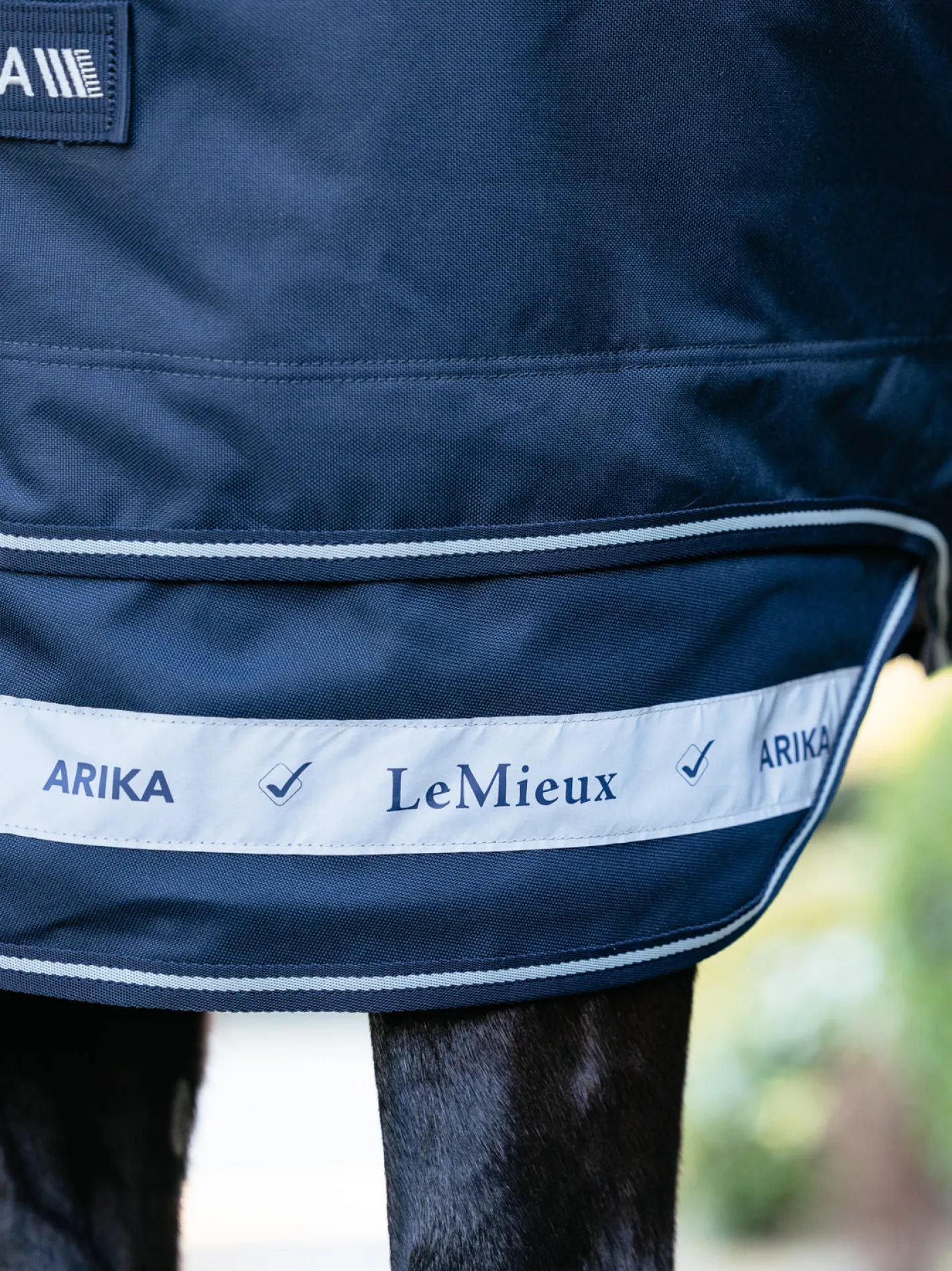 HORSE HEALTH TRADE LeMieux® Arika Storm-Tek 100 Gram Turnout Blanket with Leg Straps