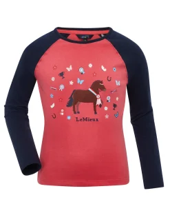 Kids HORSE HEALTH TRADE LeMieux® Mini Jamie Chancer Long-Sleeve Top