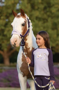 Kids HORSE HEALTH TRADE LeMieux® Mini Jamie Chancer Long-Sleeve Top