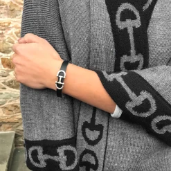 LTHR GOODS OF SPAIN Lilo Collections™ Bilbao Bit Bracelet