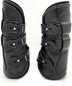MAJYK EQUIPE ® Estrella Carbon Leather Tendon Boots