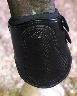 MAJYK EQUIPE ® Estrella Carbon Leather Fetlock Boots