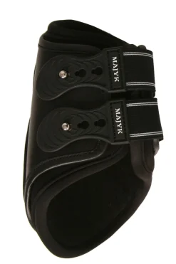 MAJYK EQUIPE ® Leather Hind Boots with Removable Impact Liners (Snap Closure)
