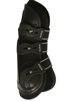MAJYK EQUIPE ® Leather Jump Boots with Removable Impact Liners (Snap Closure)