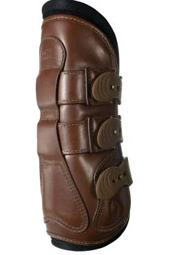 MAJYK EQUIPE ® Leather Jump Boots with Removable Impact Liners (Snap Closure)