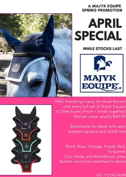 MAJYK EQUIPE ® XC Elite Front Boot with Arti-Lage™ Technology