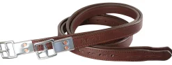 INT RIDING HELMET Marcel Toulouse Platinum Double Leather Stirrup Leathers