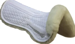 WORLD EQUSTRN BRNDS Mattes Sheepskin Correction Half Pad