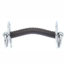 PARTRADE Metalab John Whitaker Leather Coated Gag Bit