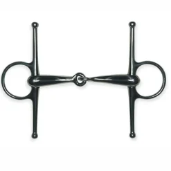 PARTRADE Metalab Jointed Thick, Hollow Full Cheek Snaffle Bit