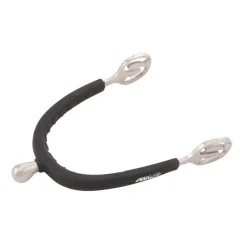 PARTRADE Metalab Round Head Rubber Covered Spurs - Large Cup