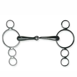 PARTRADE Metalab Single-Jointed Continental Gag Bit-17mm