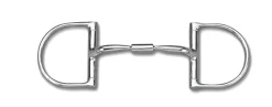 TOKLAT ORIGINALS Myler® Comfort Snaffle D-Ring Bit
