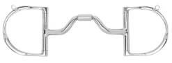 TOKLAT ORIGINALS Myler® Ported Barrel Medium English D-Ring MB 33 with Hooks