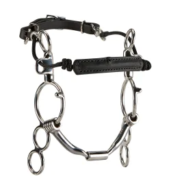 TOKLAT ORIGINALS Myler® 3-Ring Combo Low Port Comfort Snaffle MB 04