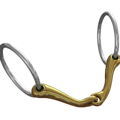 METLAR/NEUE SCHULE Neue Schule Demi Anky Loose Ring Bit - 16 mm mouth; 70 mm rings