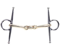 METLAR/NEUE SCHULE Neue Schule Pony Tranz Angled Lozenge Full Cheek Bit - 10 mm mouth