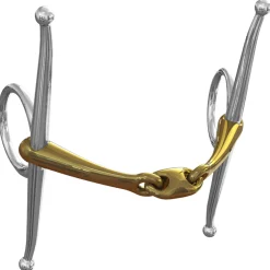 METLAR/NEUE SCHULE Neue Schule Tranz Angled Lozenge Full Cheek Bit - 14 mm mouth