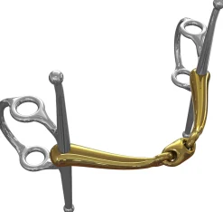 METLAR/NEUE SCHULE Neue Schule Tranz Angled Lozenge Nelson Running Lever Bit - 16 mm mouth