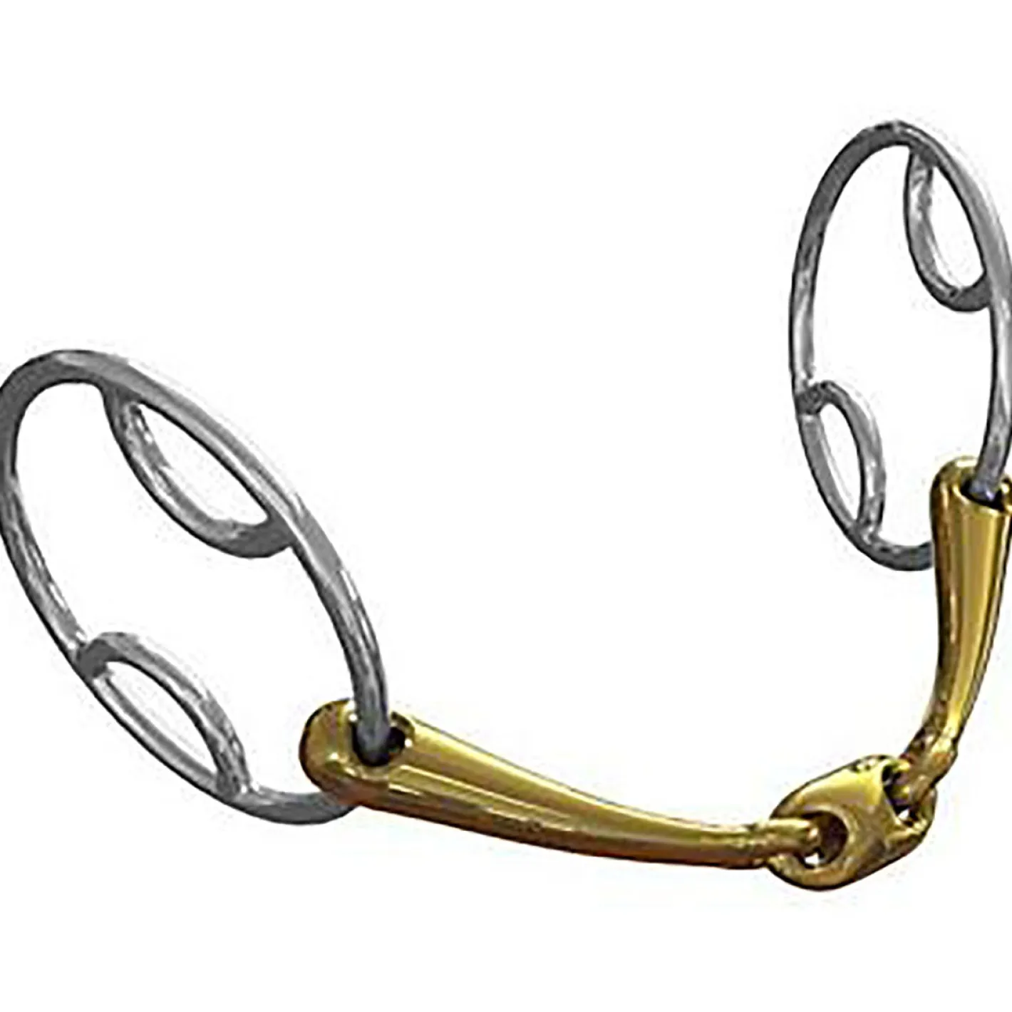 METLAR/NEUE SCHULE Neue Schule Tranz Angled Lozenge Beval Bit - 14 mm mouth; 55 mm rings