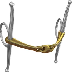 METLAR/NEUE SCHULE Neue Schule Tranz Angled Lozenge Full Cheek Bit - 16 mm mouth