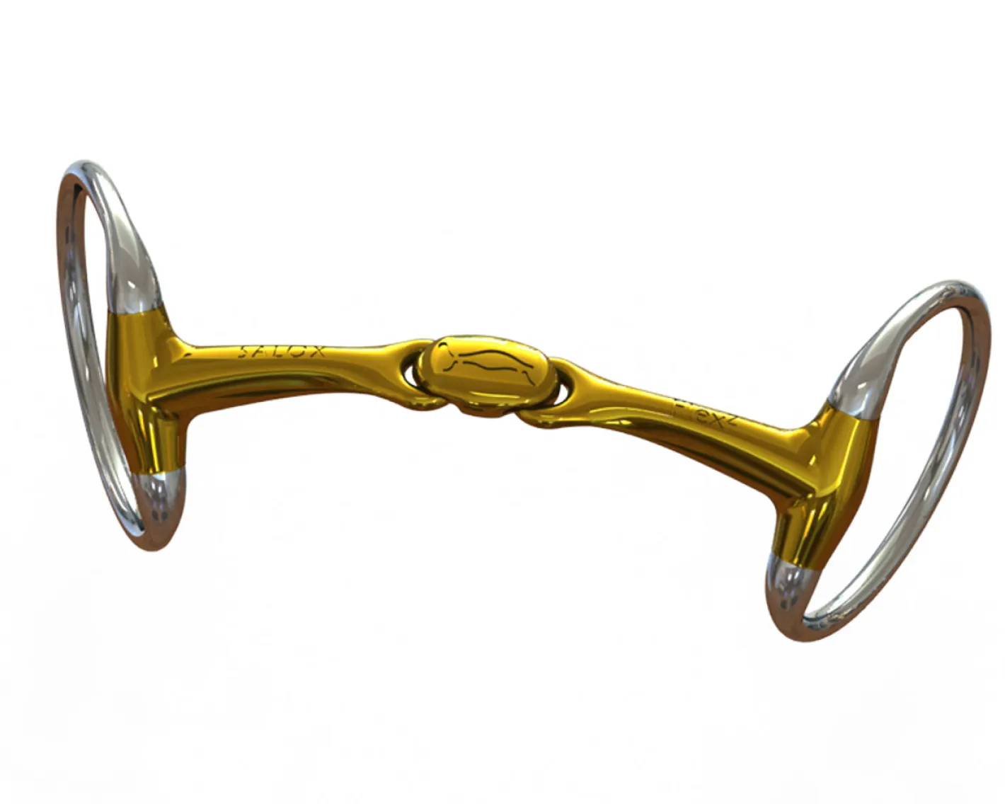 METLAR/NEUE SCHULE Neue Schule Turtle Top™ Flex™ 16mm Eggbutt Bradoon