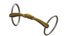 METLAR/NEUE SCHULE Neue Schule Turtle Top™ Flex™ Loose Ring Snaffle Bit (16mm)