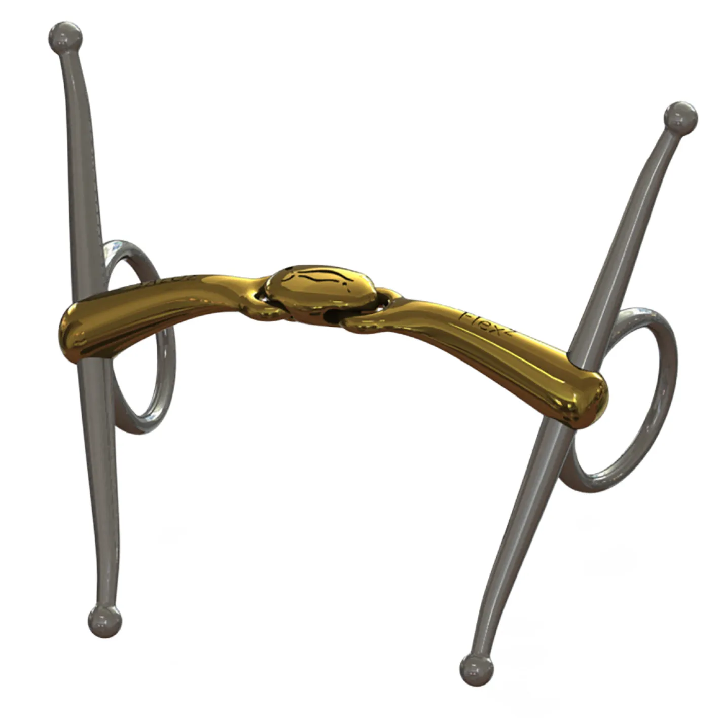METLAR/NEUE SCHULE Neue Schule Turtle Top™ with Flex Full Cheek Bit - 16 mm mouth