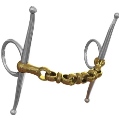 METLAR/NEUE SCHULE Neue Schule Waterford Full Cheek Bit - 14 mm mouth