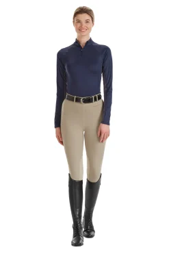 I APPAREL INT GROUP Noble Equestrian™ Ladies’ Ashley + Long Sleeve Solid Shirt