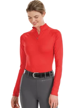 I APPAREL INT GROUP Noble Equestrian™ Ladies’ Ashley+ Long Sleeve Shirt