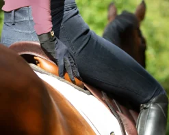 NOBLE EQUESTRIAN ™ Ladies’ Better Than Denim Knee-Patch Breech