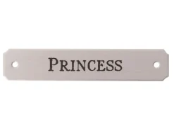 DOVER DROPSHIP Notched Corner Saddle Nameplate