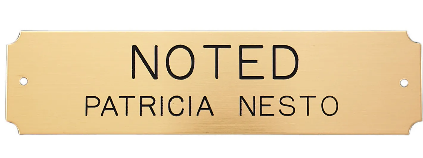 CRW Notched Stall Plate - 3 lines