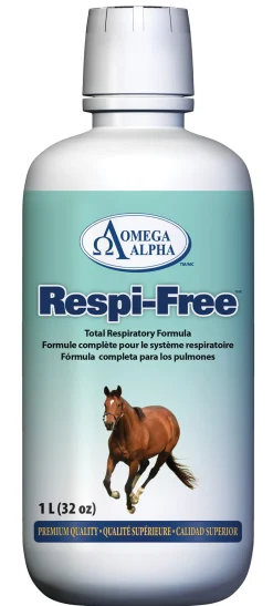 OMEGA ALPHA EQUINE Omega Alpha® Respi-Free™