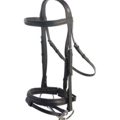 OTTO SCHUMACHER Cut-Back Crown Snaffle Bridle